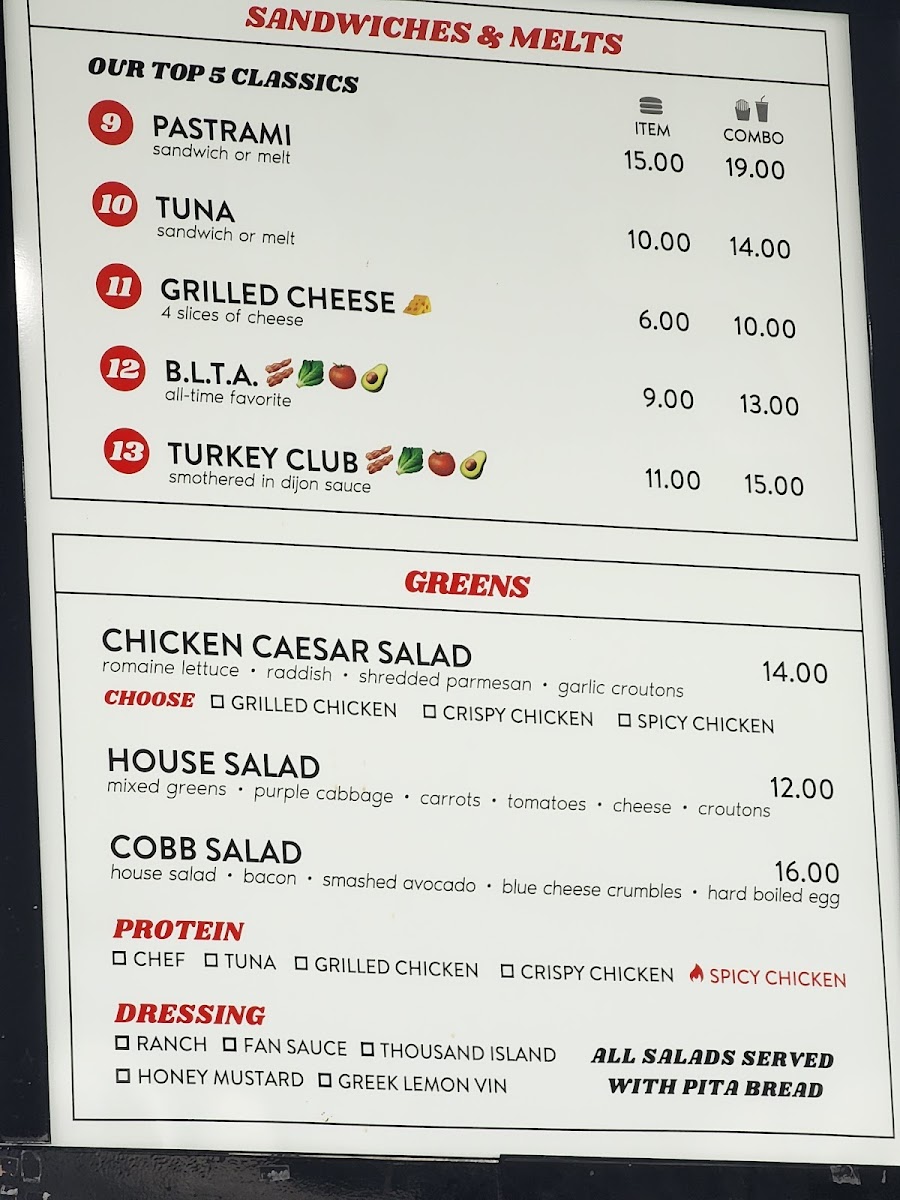 Eat Fantastic Menu - Image 2