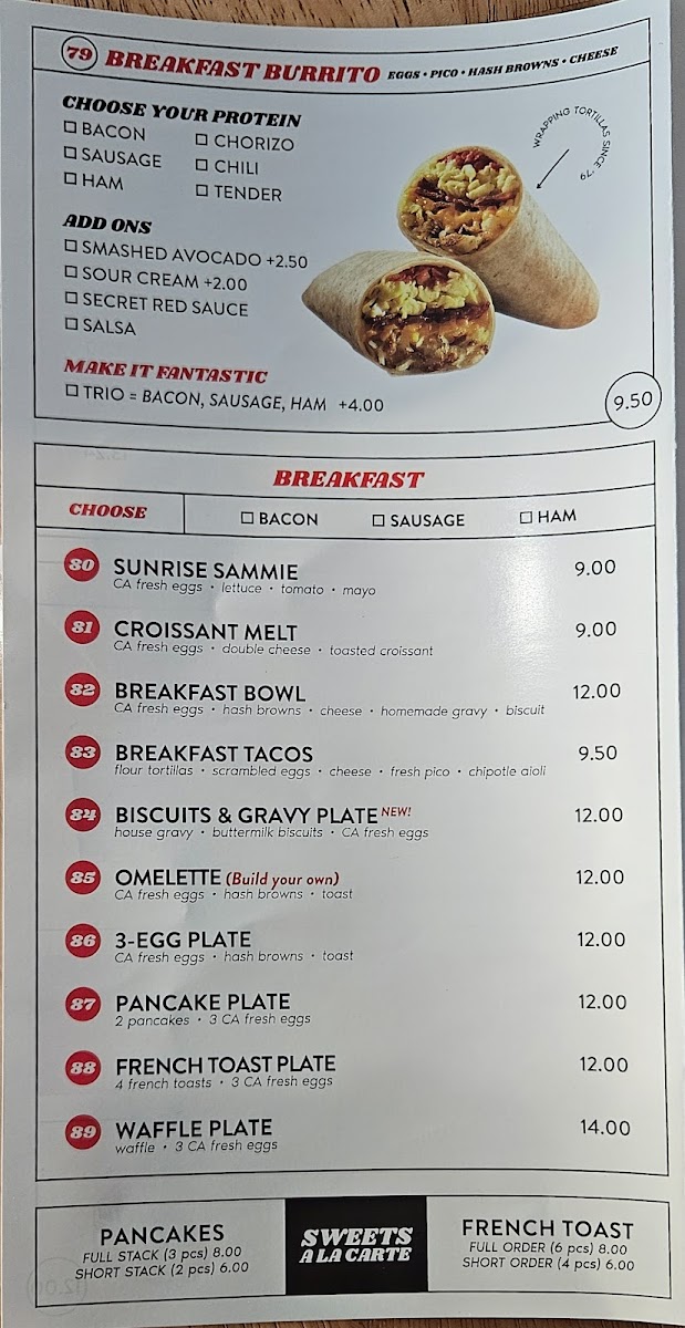 Eat Fantastic Menu - Image 3