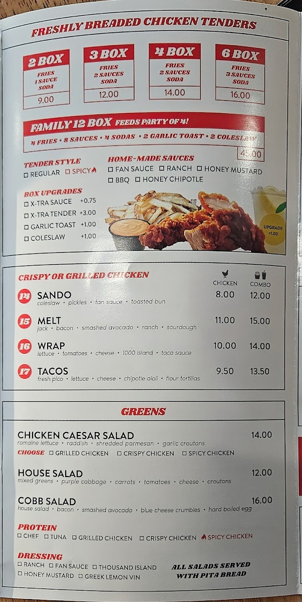 Eat Fantastic Menu - Image 4