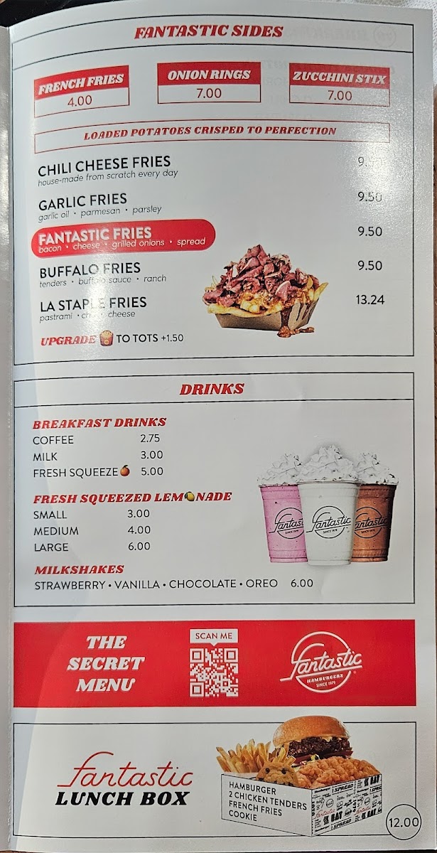 Eat Fantastic Menu - Image 5