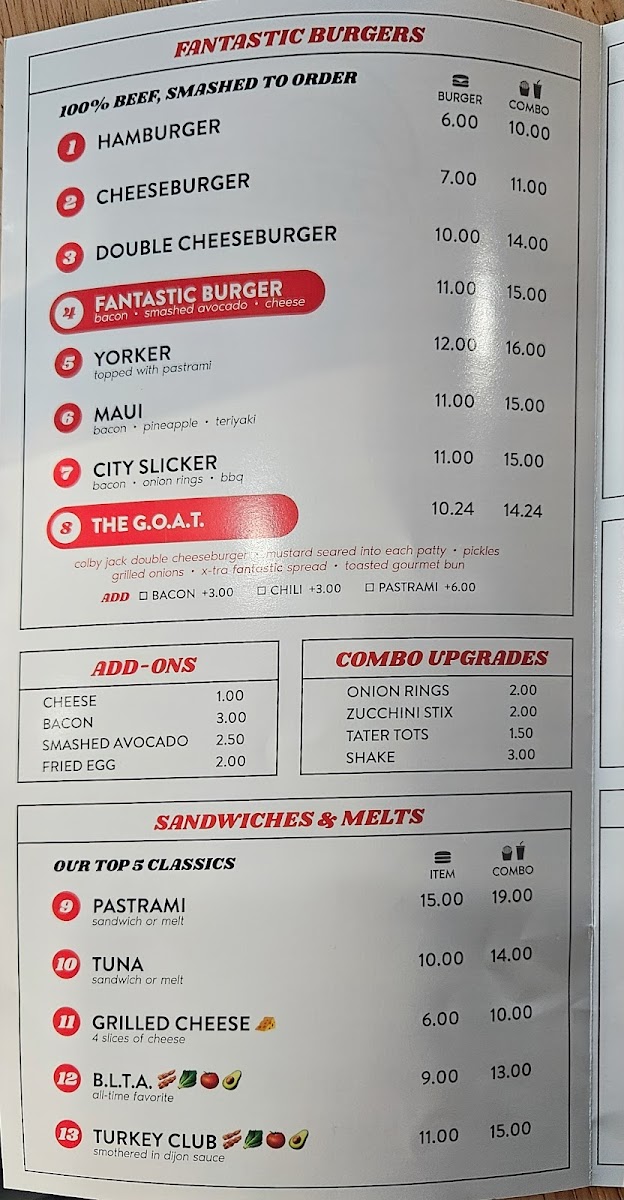 Eat Fantastic Menu - Image 6